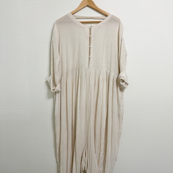 LUNE - BUTTERMILK BLOOMER JUMPSUIT - Picture 5 of 8